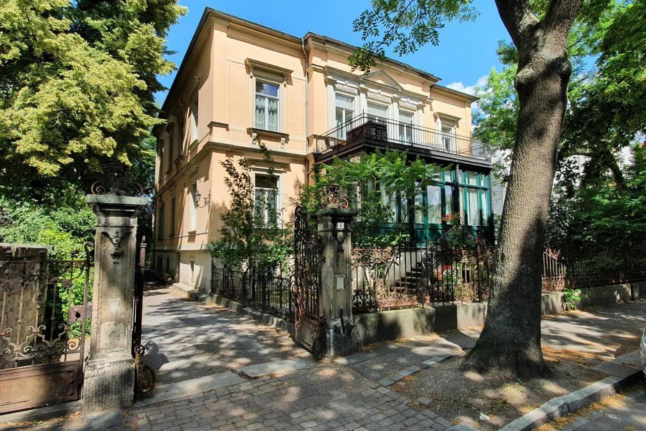 Ferienwohnungen Villa Haniel Hugo 德累斯顿 外观 照片